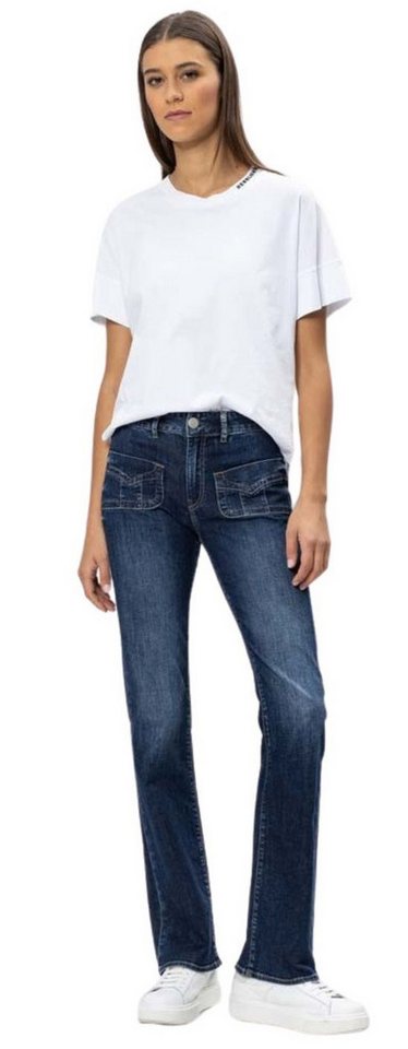 Herrlicher Bootcut-Jeans 5272-RD662, Lucky Retro-Bootcut Jeans, 20 Jahre Jubiläums-Edition von Herrlicher