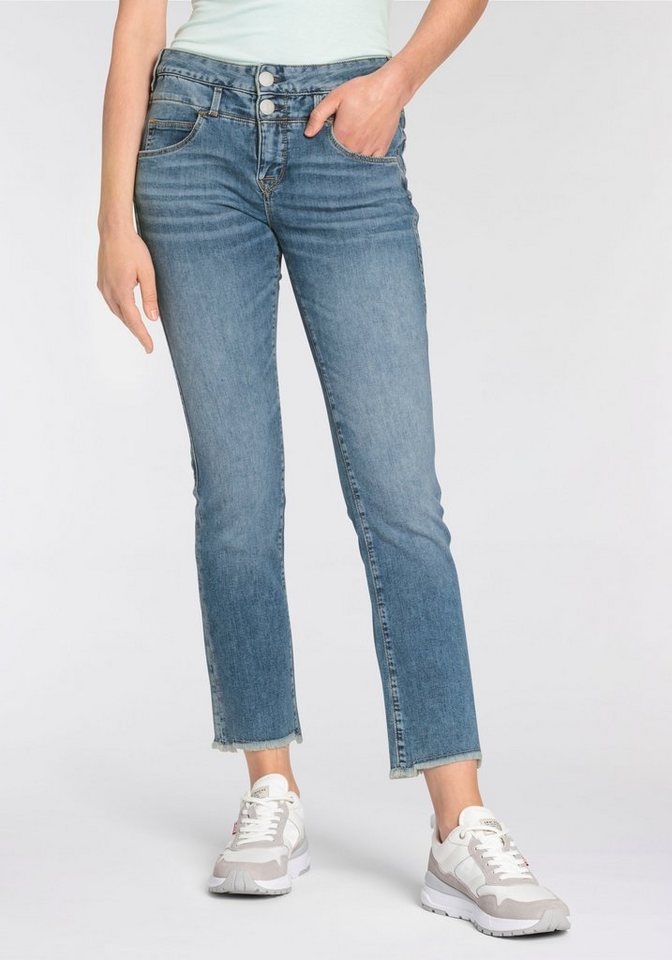 Herrlicher Bootcut-Jeans Baby Cropped Light Denim von Herrlicher