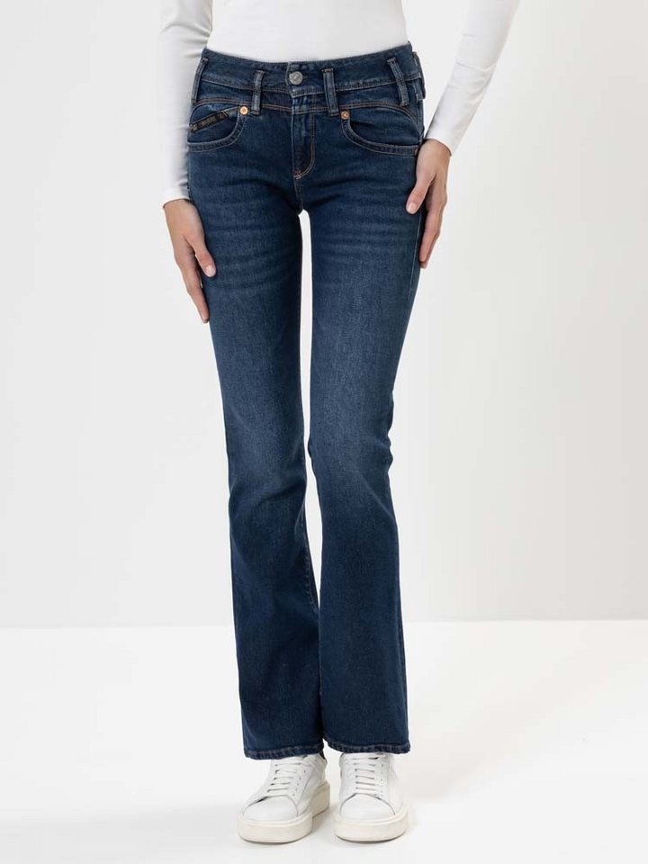 Herrlicher Bootcut-Jeans Pearl Boot Denim Stretch Mit recycelter Baumwolle von Herrlicher