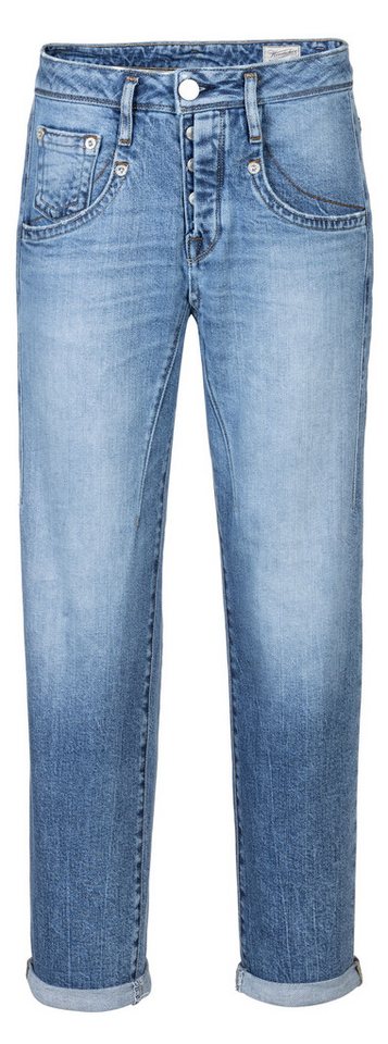 Herrlicher Boyfriend-Jeans 5840-D4456-678, Shyra TAP halb verdeckte Knopfleiste von Herrlicher