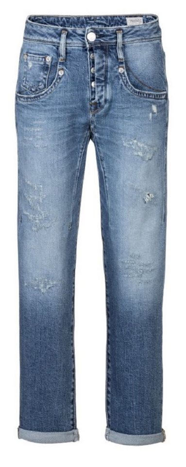 Herrlicher Boyfriend-Jeans 5840-D4456-861, Shyra TAP Boyfriend Jeans destroy dezenter destroy Effekt von Herrlicher