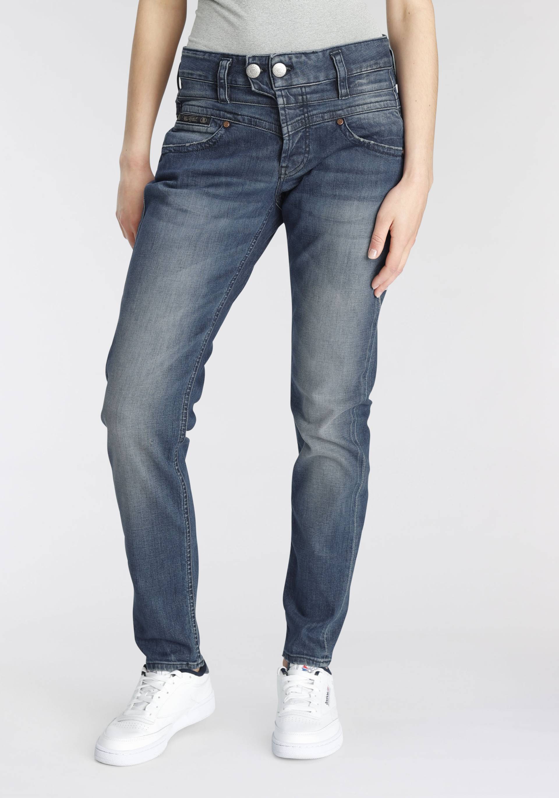 Herrlicher Boyfriend-Jeans "BIJOU ORGANIC DENIM", High Waisted von Herrlicher