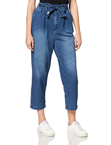 Herrlicher Damen Comfy Light Denim Flared Jeans, Blau (Medium 055), 44 (Herstellergröße: 31) von Herrlicher