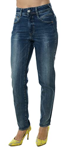 Herrlicher Damen Gila HI Conic Recycled Denim Jeans, Authentic L32, W32/L32 von Herrlicher