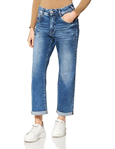 Herrlicher Damen Gila HI Tap Recycled Denim Jeans, Retro Marvel 869, 24 von Herrlicher