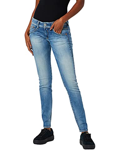 Herrlicher Damen Gila Slim Denim Powerstretch Jeans, Blau (Frost 832), W24/L32 (Herstellergröße: 24) von Herrlicher