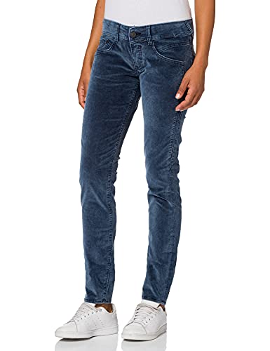 Herrlicher Damen Gila Slim Jeans, Blau (Scrub 014), W25/L32 von Herrlicher