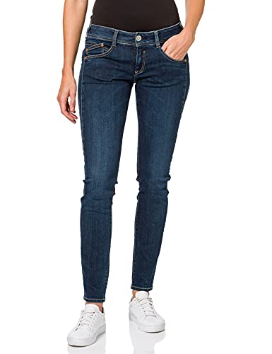 Herrlicher Damen Gila Slim Jeans, Blau (Traffic 043), W25/L32 von Herrlicher
