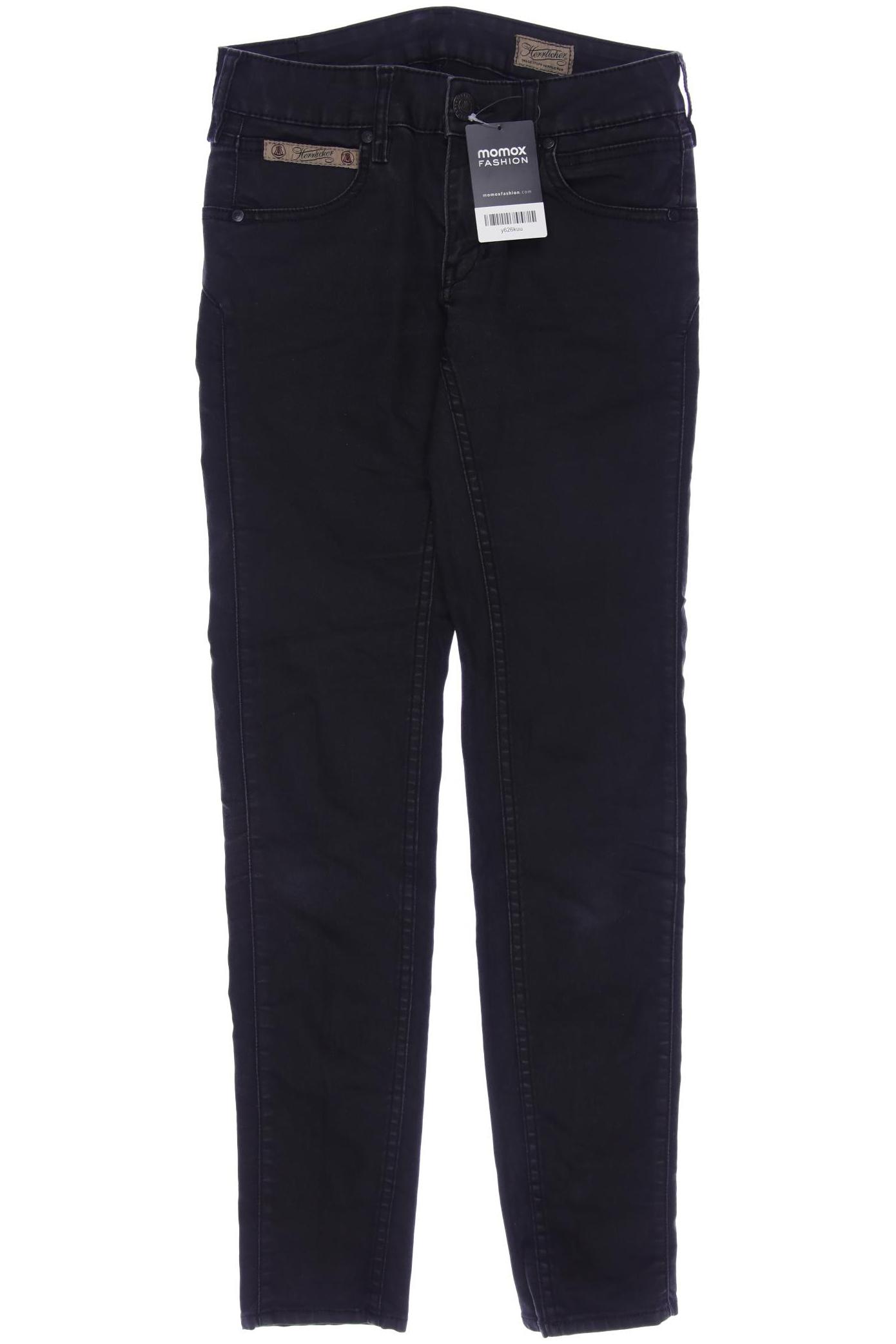 Herrlicher Damen Jeans, schwarz von Herrlicher