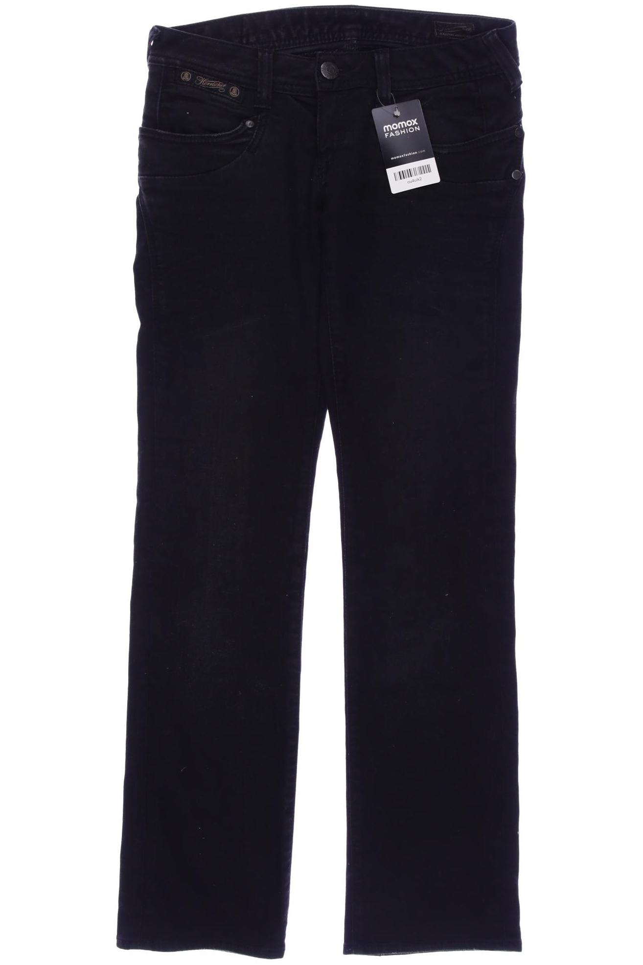 Herrlicher Damen Jeans, schwarz von Herrlicher