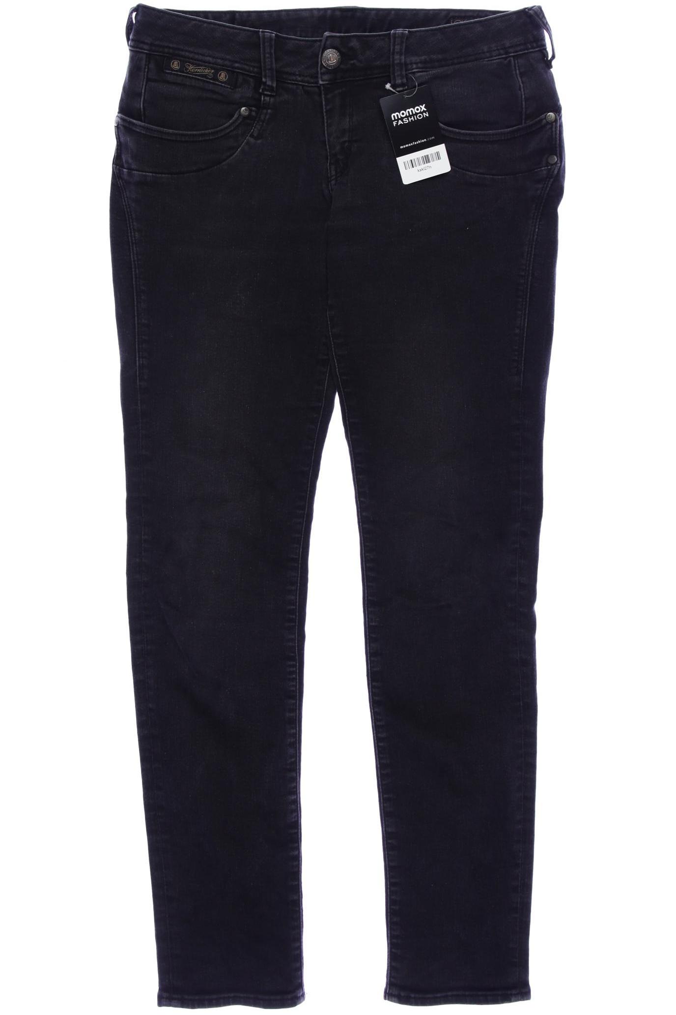 Herrlicher Damen Jeans, schwarz von Herrlicher