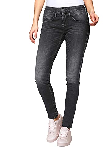 Herrlicher Damen Jeans Baby Slim (Black Washed 602, 25W / 32L) von Herrlicher