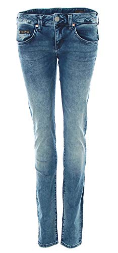 Herrlicher Damen Jeans Carry Slim (Tile Blue 780, 31W / 32L) von Herrlicher