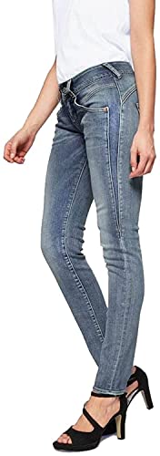 Herrlicher Damen Jeans Gina Slim (029 Cloudy, 25W / 30L) von Herrlicher