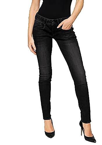 Herrlicher Damen Jeans Jayden Slim (813 lamp Black, 26W / 30L) von Herrlicher