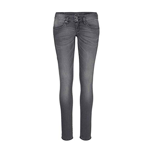 Herrlicher Damen Jeans Mora Slim-fit-Jeans grau Hose Röhrenjeans (W25/L30) von Herrlicher