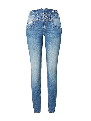 Herrlicher Damen Jeans Pearl Blue Denim 26" "30 von Herrlicher