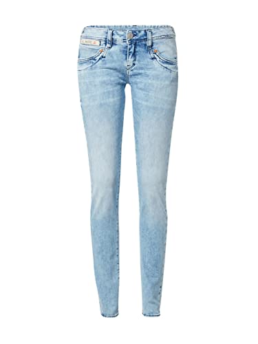 Herrlicher Damen Jeans Piper hellblau 26" "30 von Herrlicher