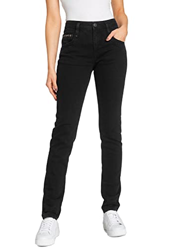 Herrlicher Damen Jeans Radina Slim (26W / 30L, 813 lamp Black) von Herrlicher