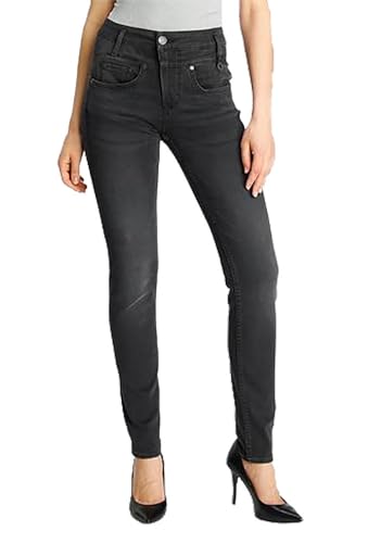 Herrlicher Damen Jeans Sharp Slim (DE/NL/SE/PL, Bundweite & Schrittlänge, 30, 30, 621 Carbon) von Herrlicher