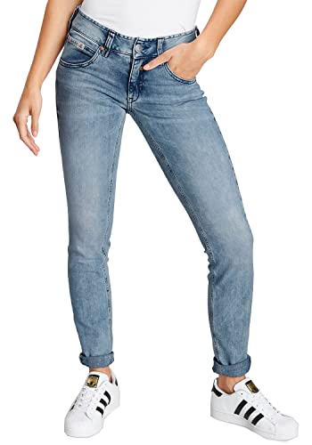 Herrlicher Damen Jeans Touch Slim (as3, Waist_Inseam, Numeric_27, Numeric_30, 042 Crease) von Herrlicher