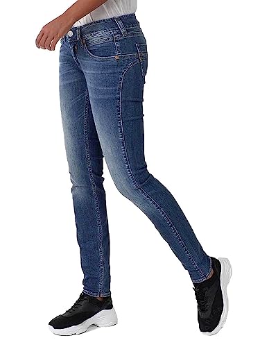Herrlicher Damen Jeans Touch Slim 5705 OD100 (as3, Waist_Inseam, Numeric_28, Numeric_32, 098 Loud) von Herrlicher