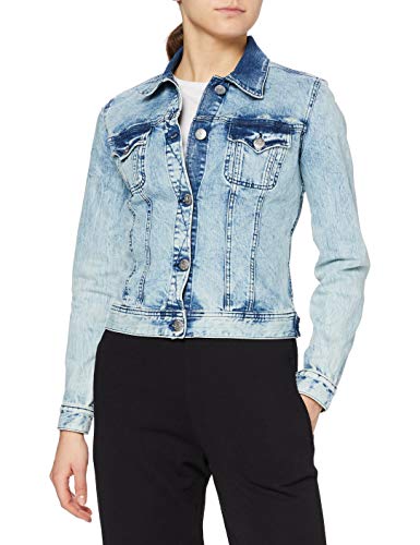 Herrlicher Damen Joplin Denim Stretch Jacke, Lightly 079, L von Herrlicher