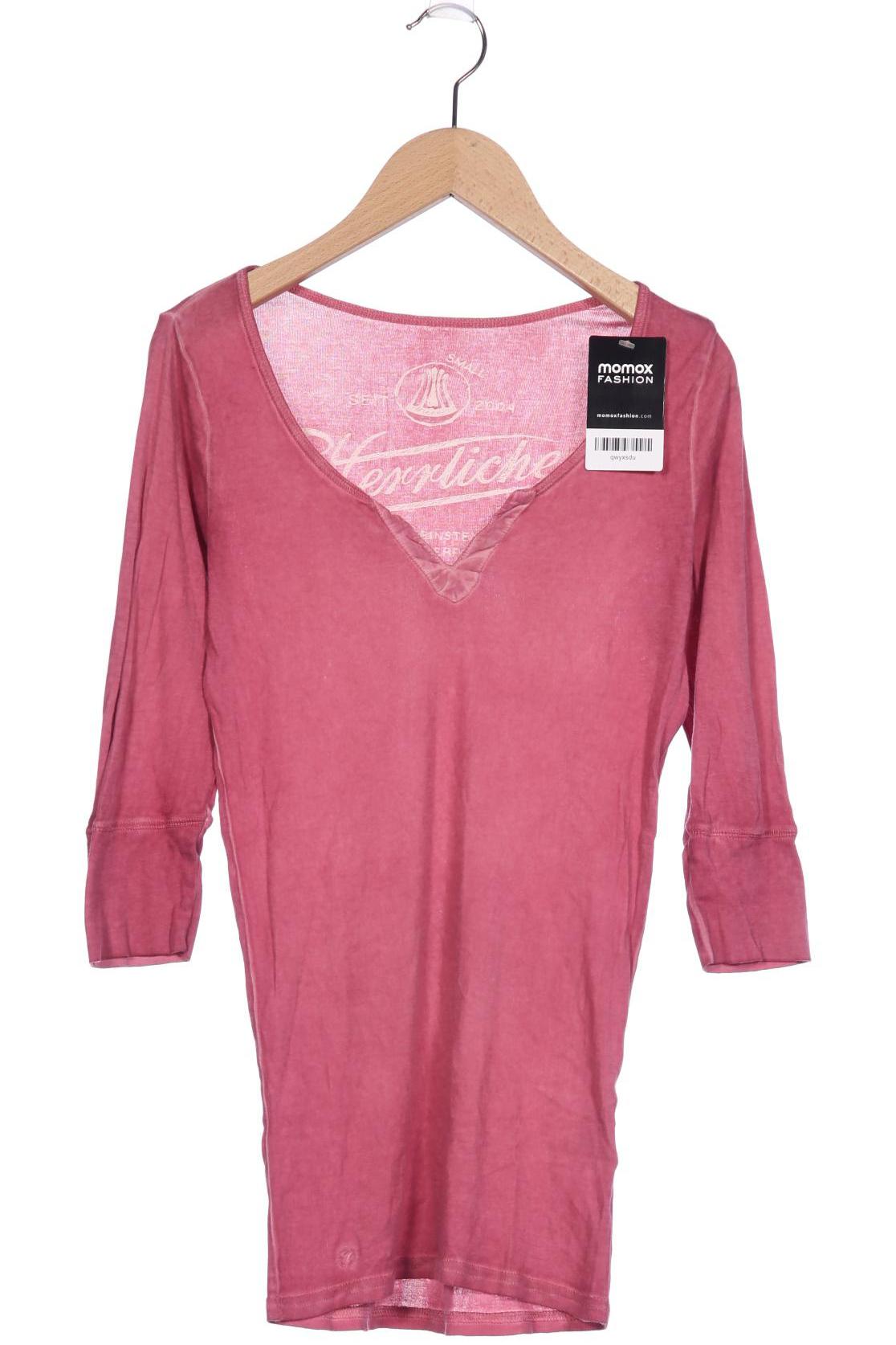 Herrlicher Damen Langarmshirt, pink von Herrlicher