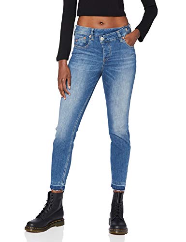 Herrlicher Damen Maze Slim Cropped Denim Cashmere Touch Jeans, real 699, 30 von Herrlicher