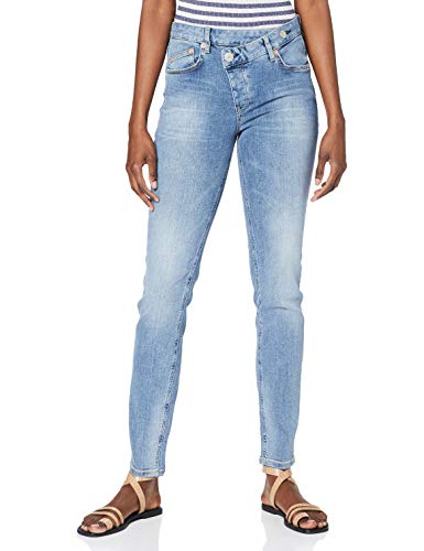 Herrlicher Damen Maze Slim Denim Stretch Jeans, Blend 076, W25/L30 von Herrlicher