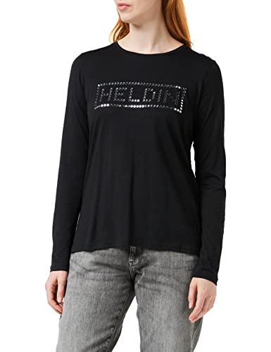 Herrlicher Damen Nerissa Jersey T-Shirt, Black 11, S von Herrlicher