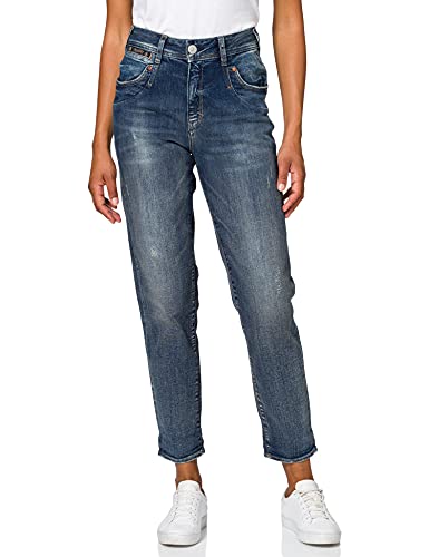 Herrlicher Damen Piper HI Conic Recycled Denim Jeans, Authentic 056, W31/L32 von Herrlicher