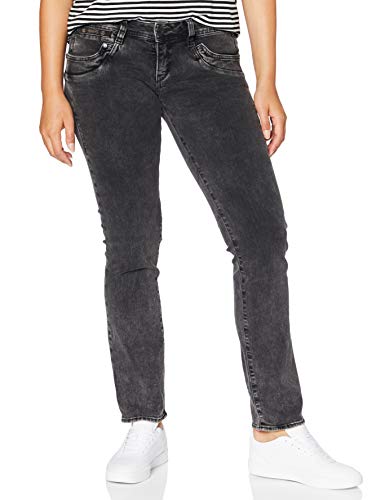 Herrlicher Damen Piper Jeans, Ivory Black 673, W30/L34 von Herrlicher