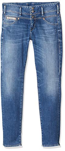 Herrlicher Damen Raya Boy Denim Cashmere Touch Slim Jeans, Blau (Mariana Blue 833), 32 (Herstellergröße: 24) von Herrlicher