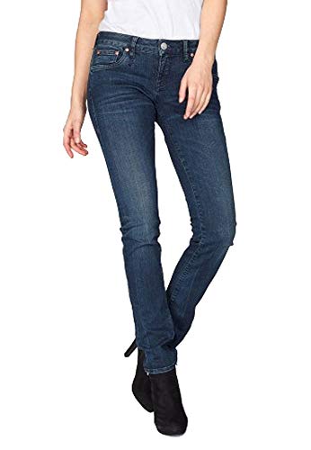 Herrlicher Damen Slim Jeans (schmales Bein) Pansy (Blau, W31/L30) von Herrlicher