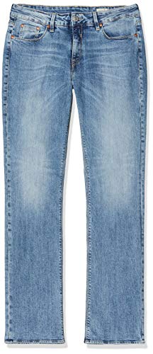 Herrlicher Damen Super G im Stretch Straight Bootcut Jeans, Blau (Surfer Blue 652), 34 (Herstellungsgröße: 26) von Herrlicher