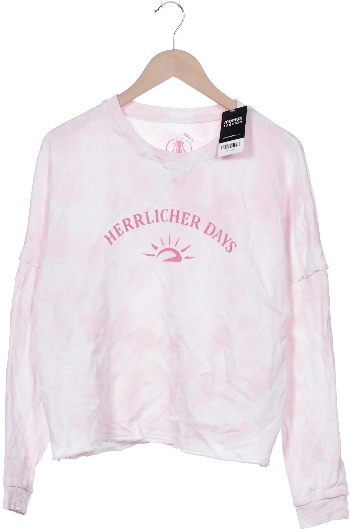 Herrlicher Damen Sweatshirt, pink von Herrlicher