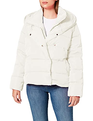 Herrlicher Damen Tamsin Short Jacke, Beige (Bone 221), 38 (Herstellergröße: M) von Herrlicher