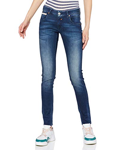 Herrlicher Damen Touch Slim Organic Denim Jeans, Calm 867, W25/L32 von Herrlicher