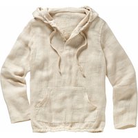 Herrlicher Herren Aufwind-Hoodie beige 46 von Herrlicher