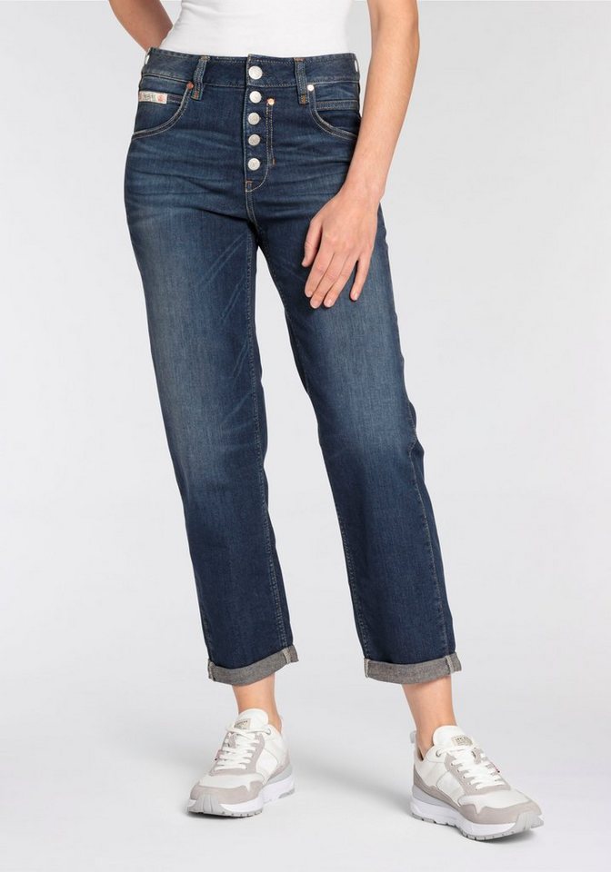 Herrlicher High-waist-Jeans Touch B Hi Tap Organic Denim von Herrlicher