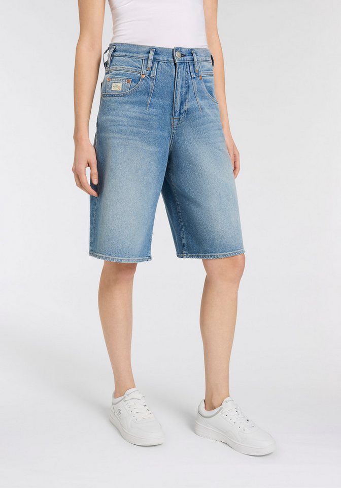 Herrlicher Jeansbermudas Brooke Bermuda Denim mit weitem Bein von Herrlicher