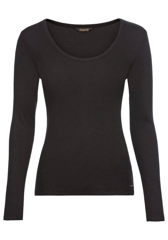 Herrlicher Longsleeve Desa Desa Longsleeve Rib von Herrlicher