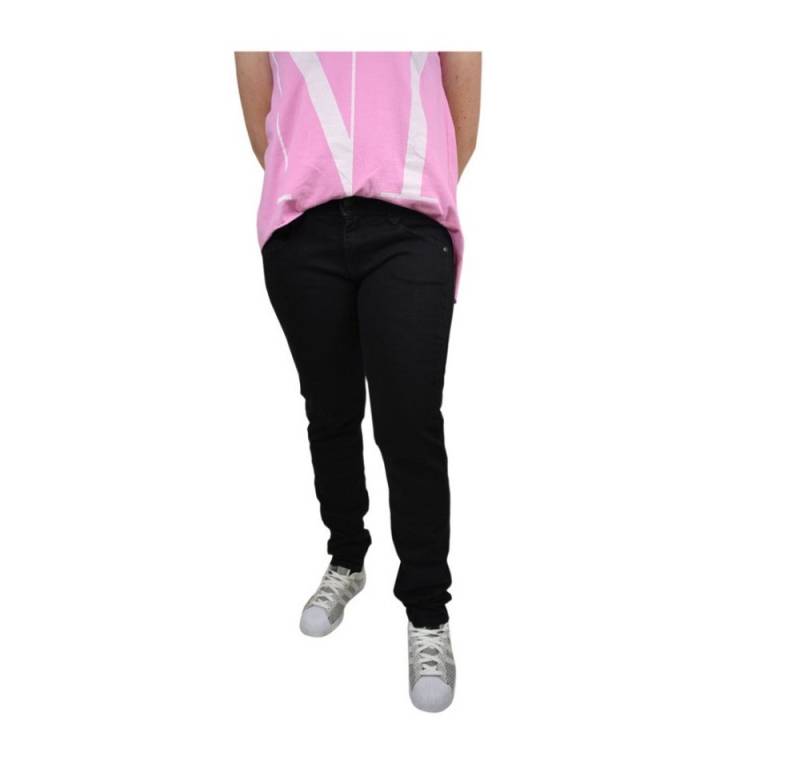 Herrlicher Skinny-fit-Jeans Herrlicher Jayden Slim Low Damen Jeans 5372 DB770 813 Schwarz von Herrlicher