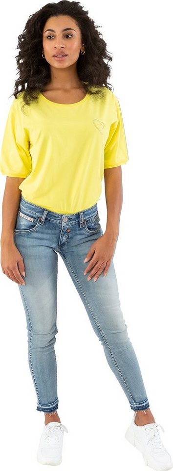 Herrlicher Slim-fit-Jeans HERRLICHER, TOUCH CROPPED JEANS AUS BIO-BAUMWOLLE von Herrlicher