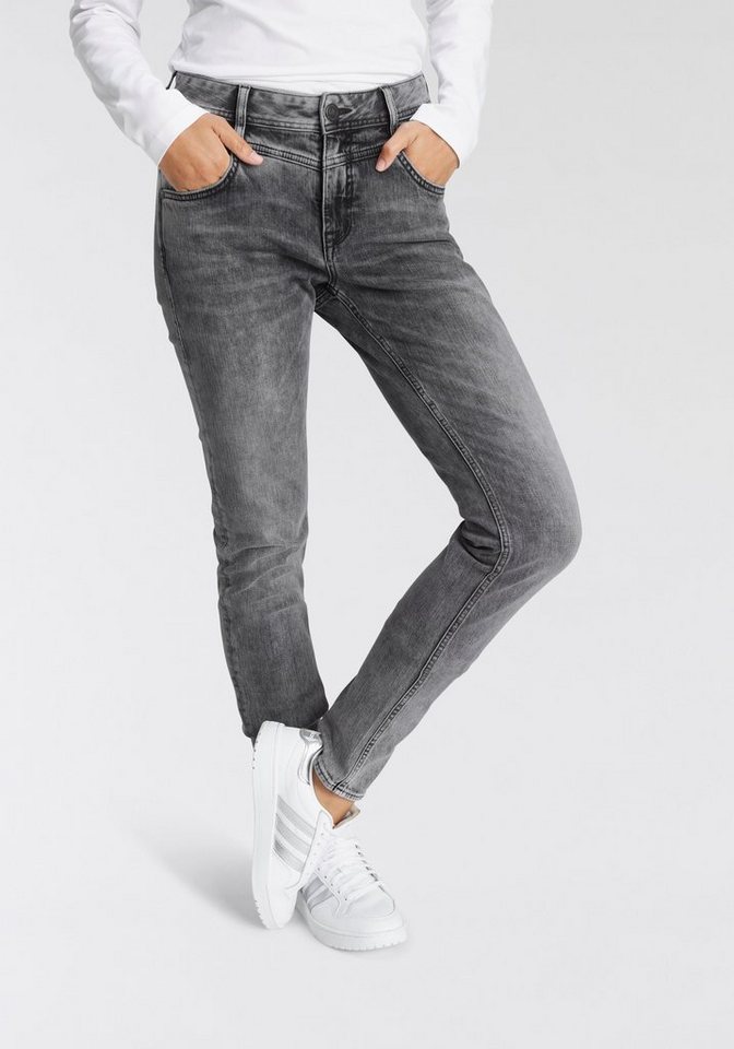 Herrlicher Slim-fit-Jeans PEPPY SLIM POWERSTRETCH Normal Waist von Herrlicher