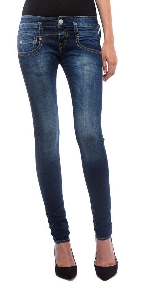 Herrlicher Slim-fit-Jeans Pitch slim clean stretch Denim mit Stretch von Herrlicher