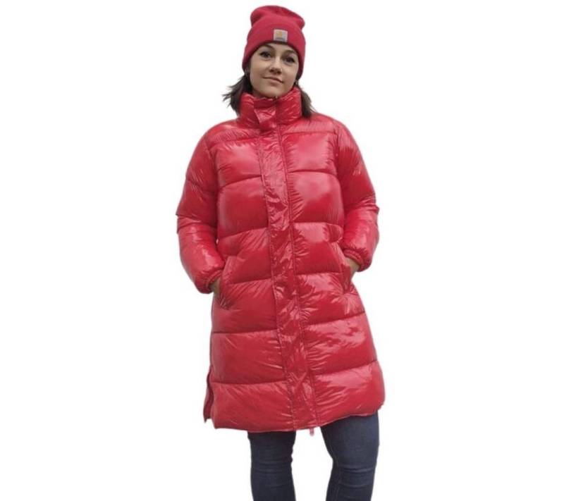 Herrlicher Steppjacke 7833-N3199-Tam glänzender Steppmantel mit veganer Sorona®-Füllung aus recycelten Nylon von Herrlicher