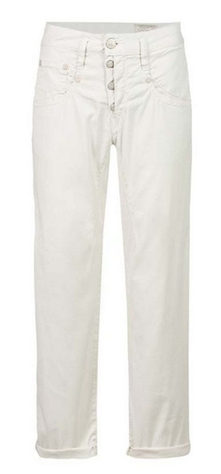 Herrlicher Stoffhose Shyra Tap Satin Stretch Boyfriend Hose in 7/8-Länge von Herrlicher