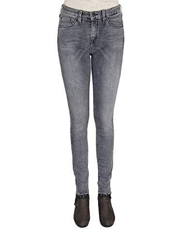 Herrlicher Super Slim Jeans DB666 Mid Waist Grey Used (W26/L30) von Herrlicher